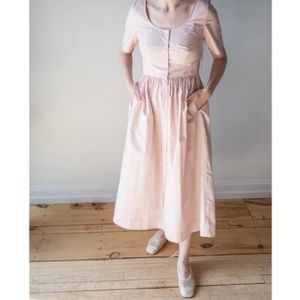 Caron Callahan Indira Dress in Petal Poplin